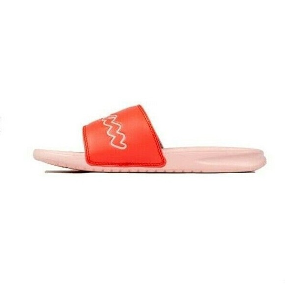 Champion Sandals  Women's Size 6  Super Slide Split Script  Groovy Papaya - Picture 4 of 6